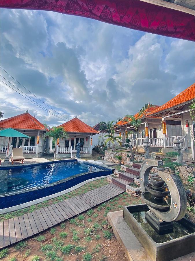 Blue Sky Villa Ceningan Lembongan Exterior foto