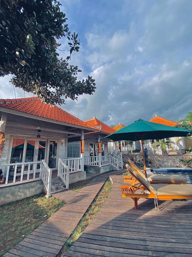Blue Sky Villa Ceningan Lembongan Exterior foto